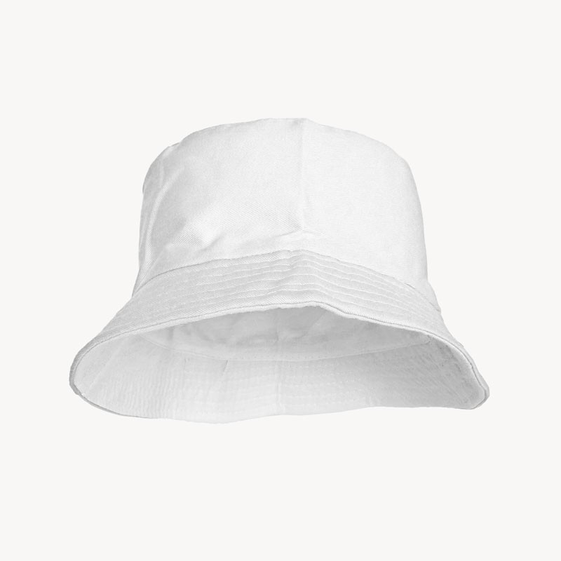 Bucket Hat Plain / White