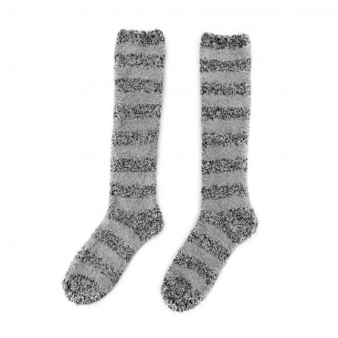 Bed Socks Knee High - Sandgrey