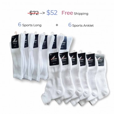Sports Socks 6Anklet +...