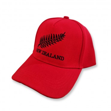 NZ Plain Cap - Red