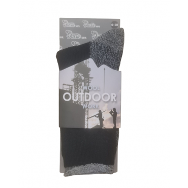 Wool Outdoor Work (Black -...