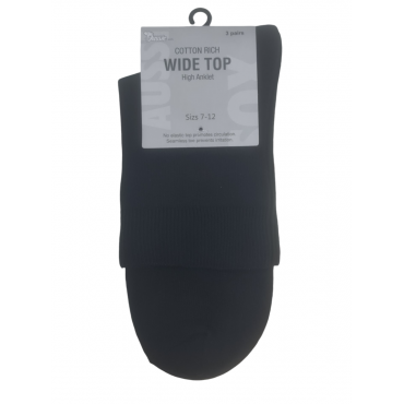 Wide Top 3Pairs Pack (High...