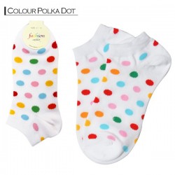 Fashion Anklet - Colour Polka Dot