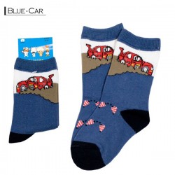 Baby Pattern - Blue / Car
