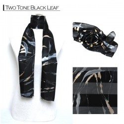 Silk Style Scarf - Two Tone...